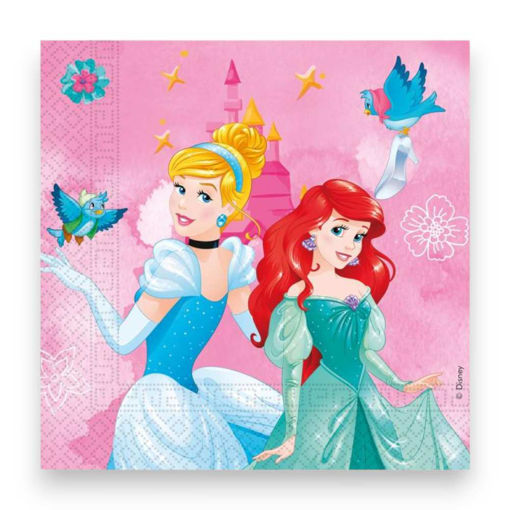 Picture of PRINCESS PAPER NAPKINS 33X33CM - 20 PACK